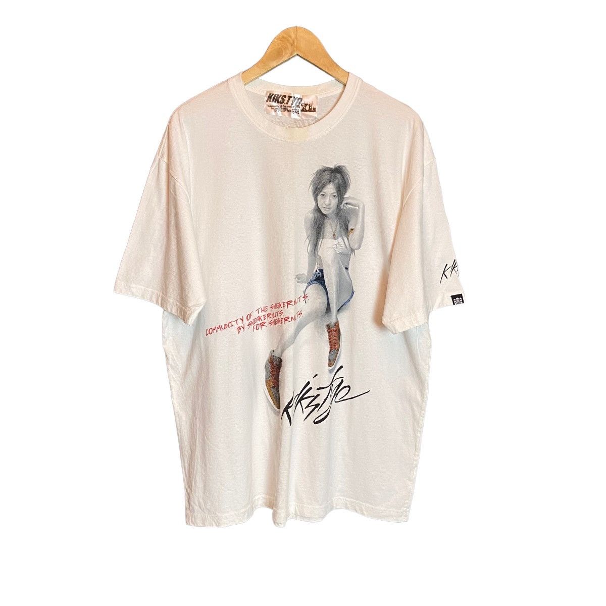 Japanese Brand × KIKS TYO Kiks Tyo Yuko Ishida Japan T Shirt / Japanese Brand Tee Size US XL / EU 56 / 4 - 1 Thumbnail