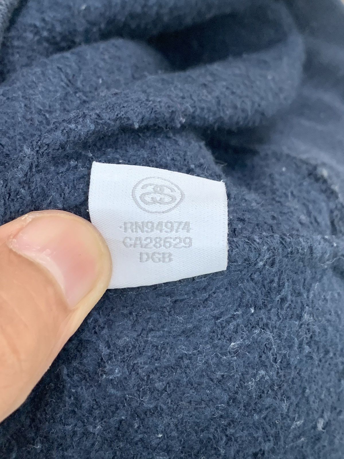 Stussy × Vintage Vintage Stussy hoodies Hit Big logo Back Made in Usa Size US M / EU 48-50 / 2 - 15 Thumbnail