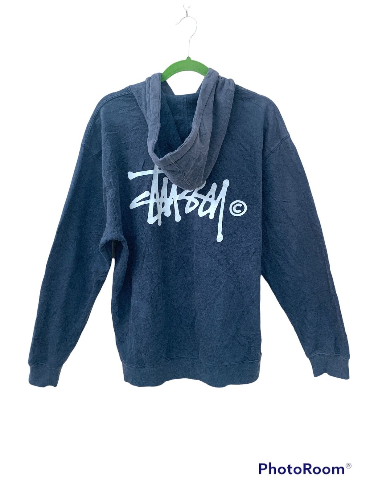 Stussy × Vintage Vintage Stussy hoodies Hit Big logo Back Made in Usa Size US M / EU 48-50 / 2 - 3 Thumbnail