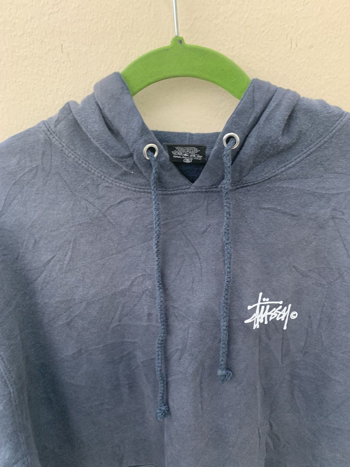 Stussy × Vintage Vintage Stussy hoodies Hit Big logo Back Made in Usa Size US M / EU 48-50 / 2 - 10 Thumbnail