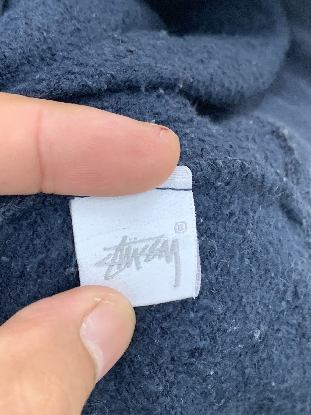 Stussy × Vintage Vintage Stussy hoodies Hit Big logo Back Made in Usa Size US M / EU 48-50 / 2 - 12 Thumbnail