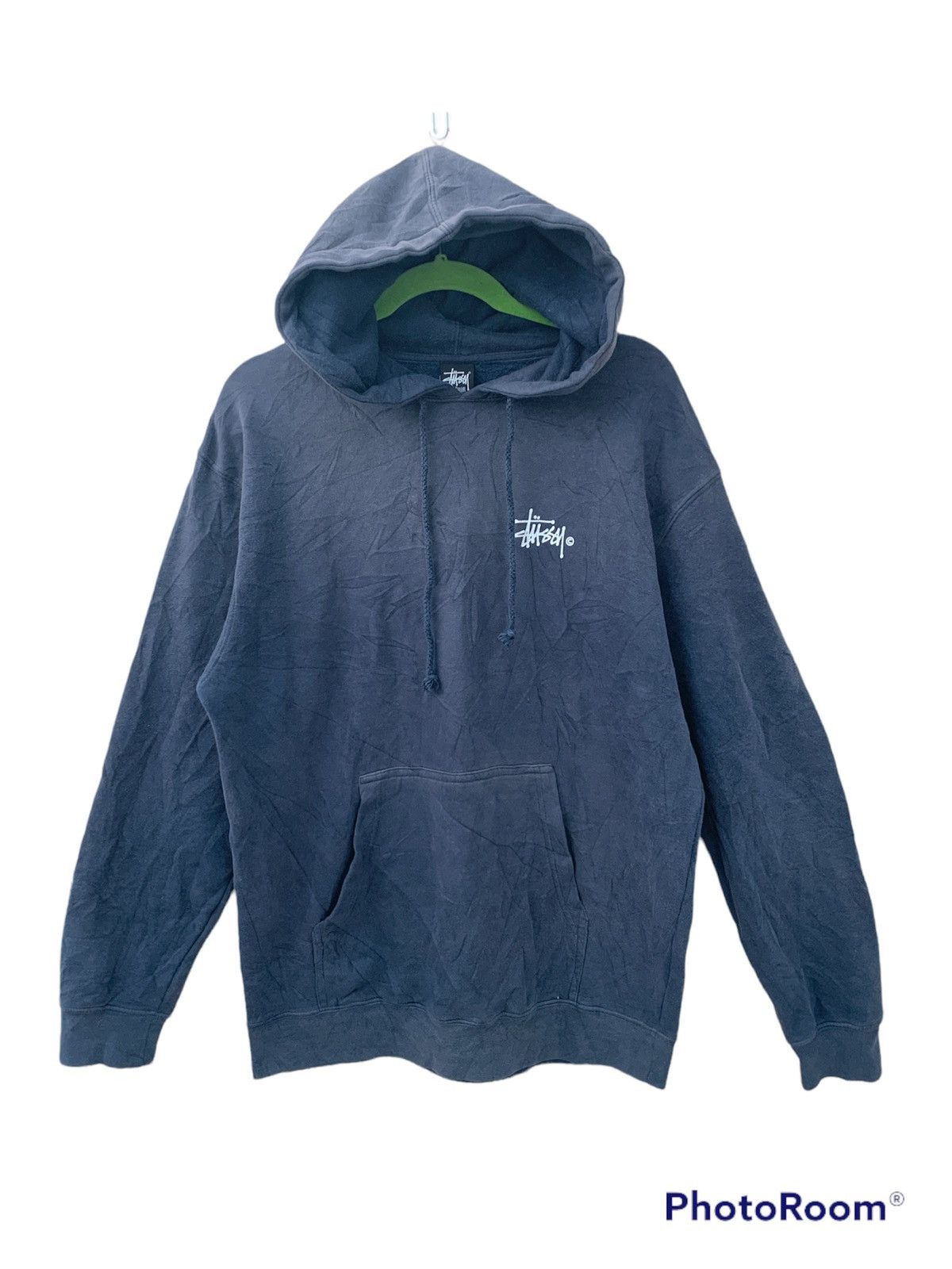 Stussy × Vintage Vintage Stussy hoodies Hit Big logo Back Made in Usa Size US M / EU 48-50 / 2 - 1 Thumbnail