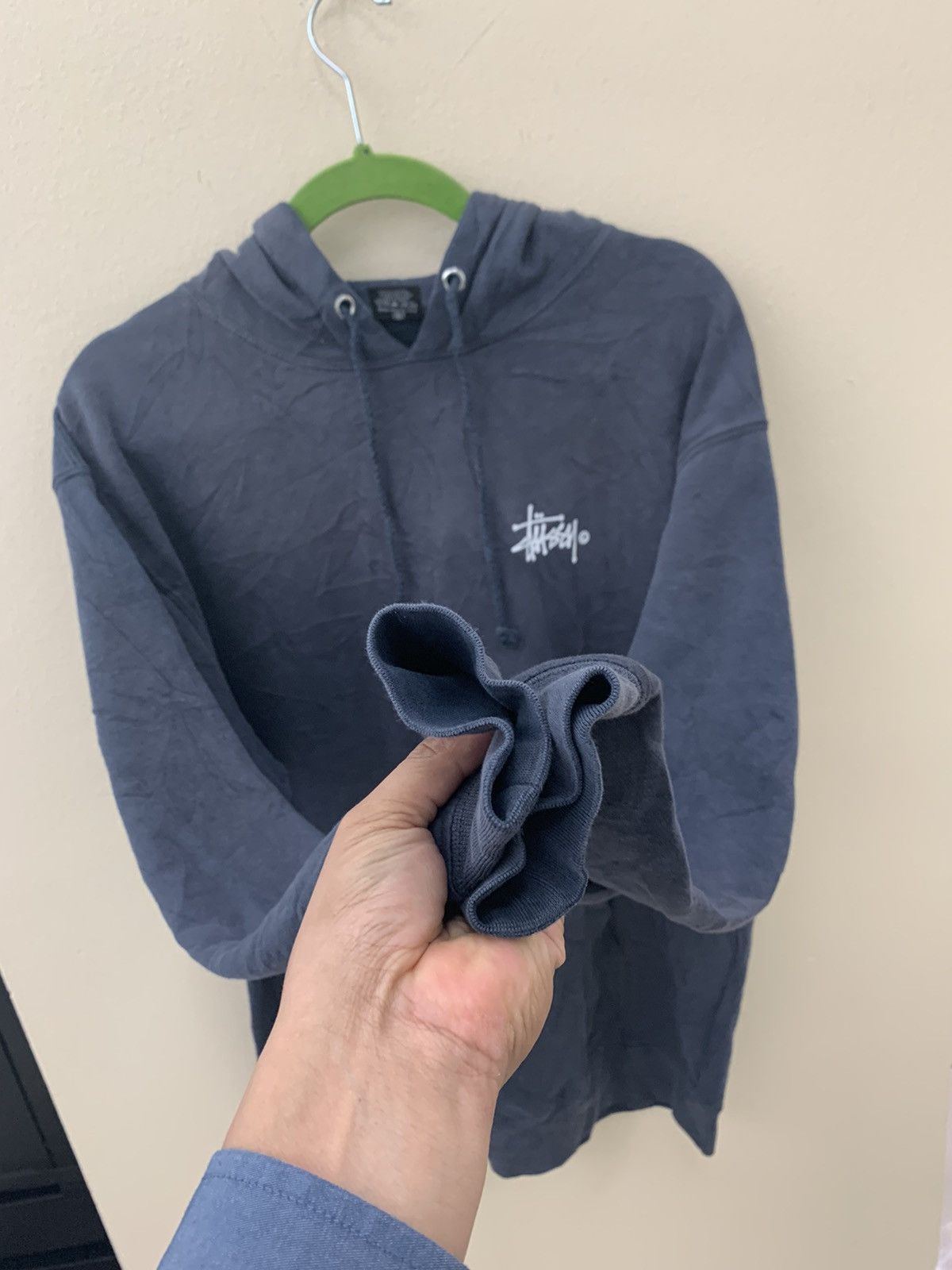 Stussy × Vintage Vintage Stussy hoodies Hit Big logo Back Made in Usa Size US M / EU 48-50 / 2 - 11 Thumbnail
