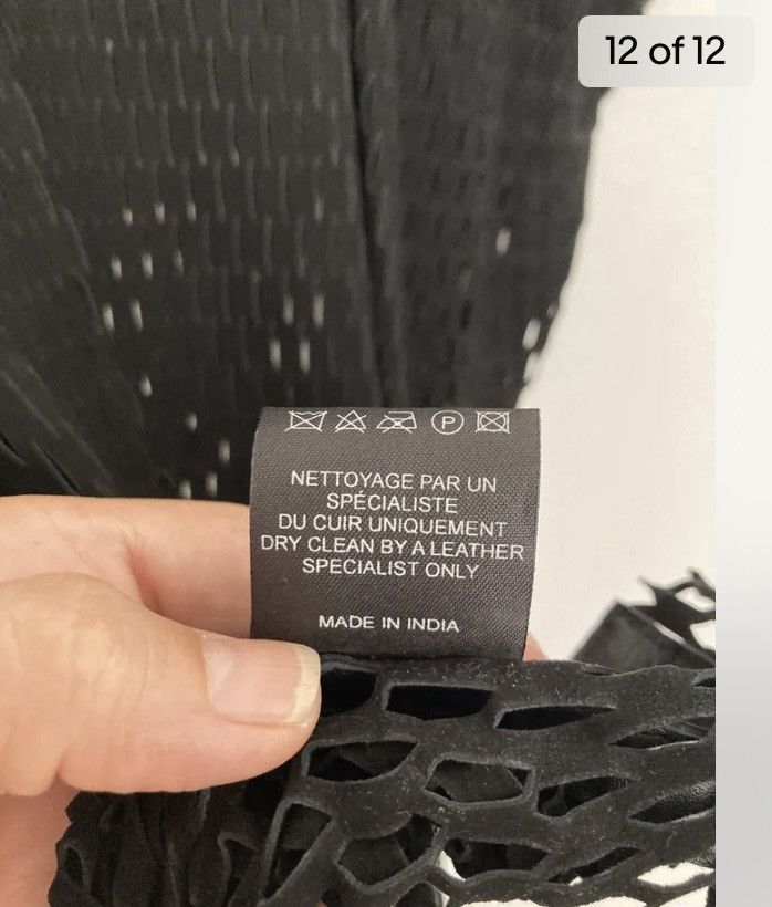Isabel Marant Isabel Marant Felton Goatskin Perforated Leather Tank Vest Size XS / US 0-2 / IT 36-38 - 10 Thumbnail