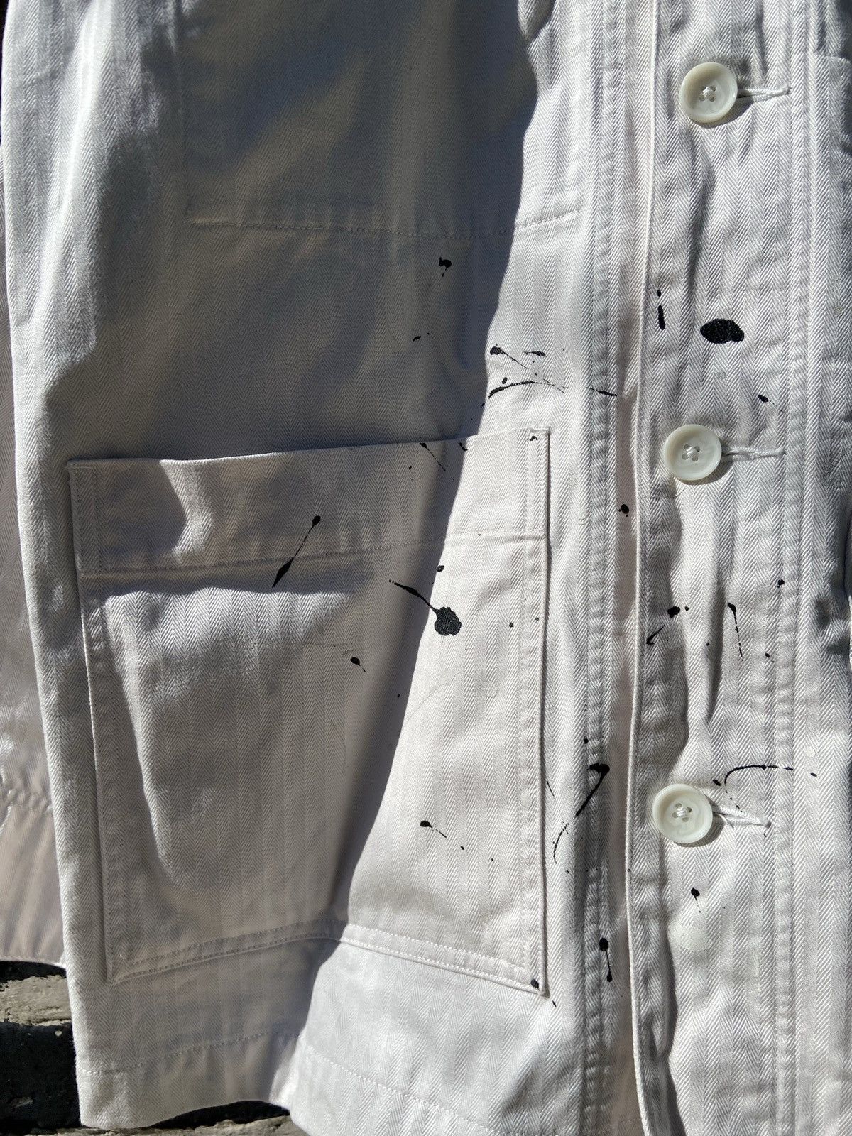 Neighborhood ‘Striking Images’ Coverall Linen Jacket Size US M / EU 48-50 / 2 - 2 Thumbnail