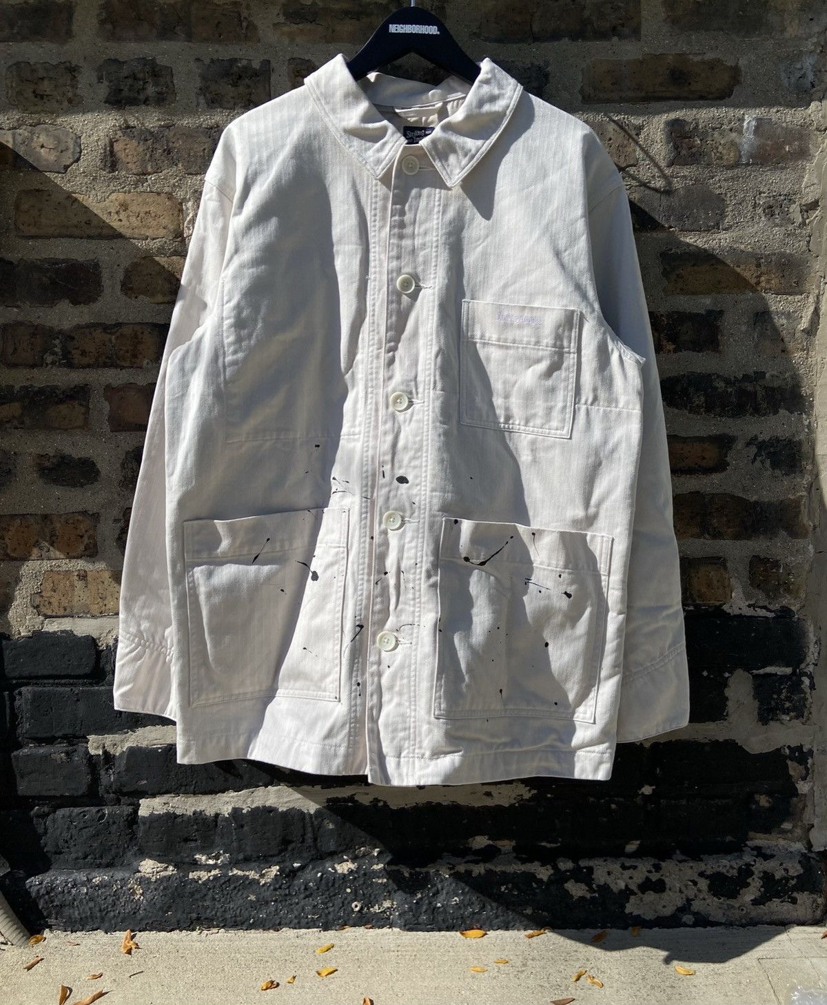 Neighborhood ‘Striking Images’ Coverall Linen Jacket Size US M / EU 48-50 / 2 - 1 Thumbnail