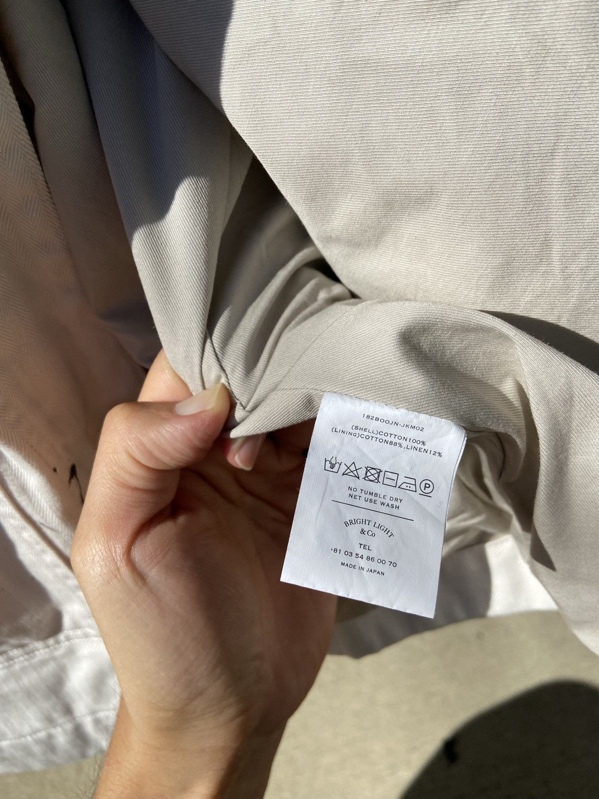 Neighborhood ‘Striking Images’ Coverall Linen Jacket Size US M / EU 48-50 / 2 - 8 Thumbnail