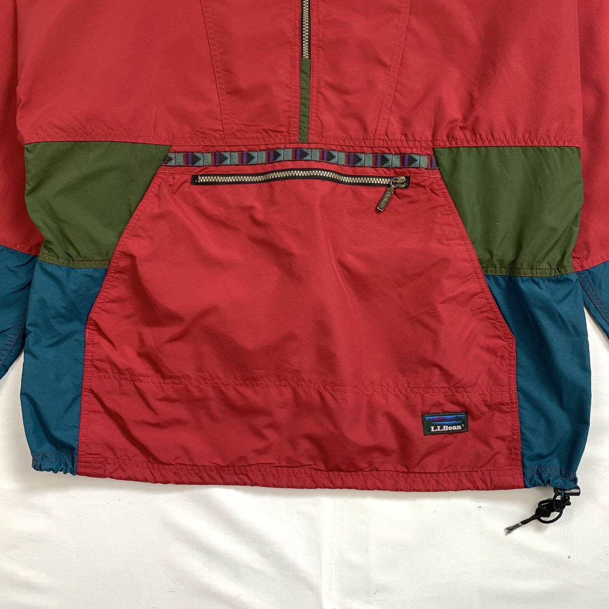 L.L. Bean × Vintage Vintage L.L.Bean Hoodie Zipper Windbreaker Jacket Size US L / EU 52-54 / 3 - 6 Thumbnail