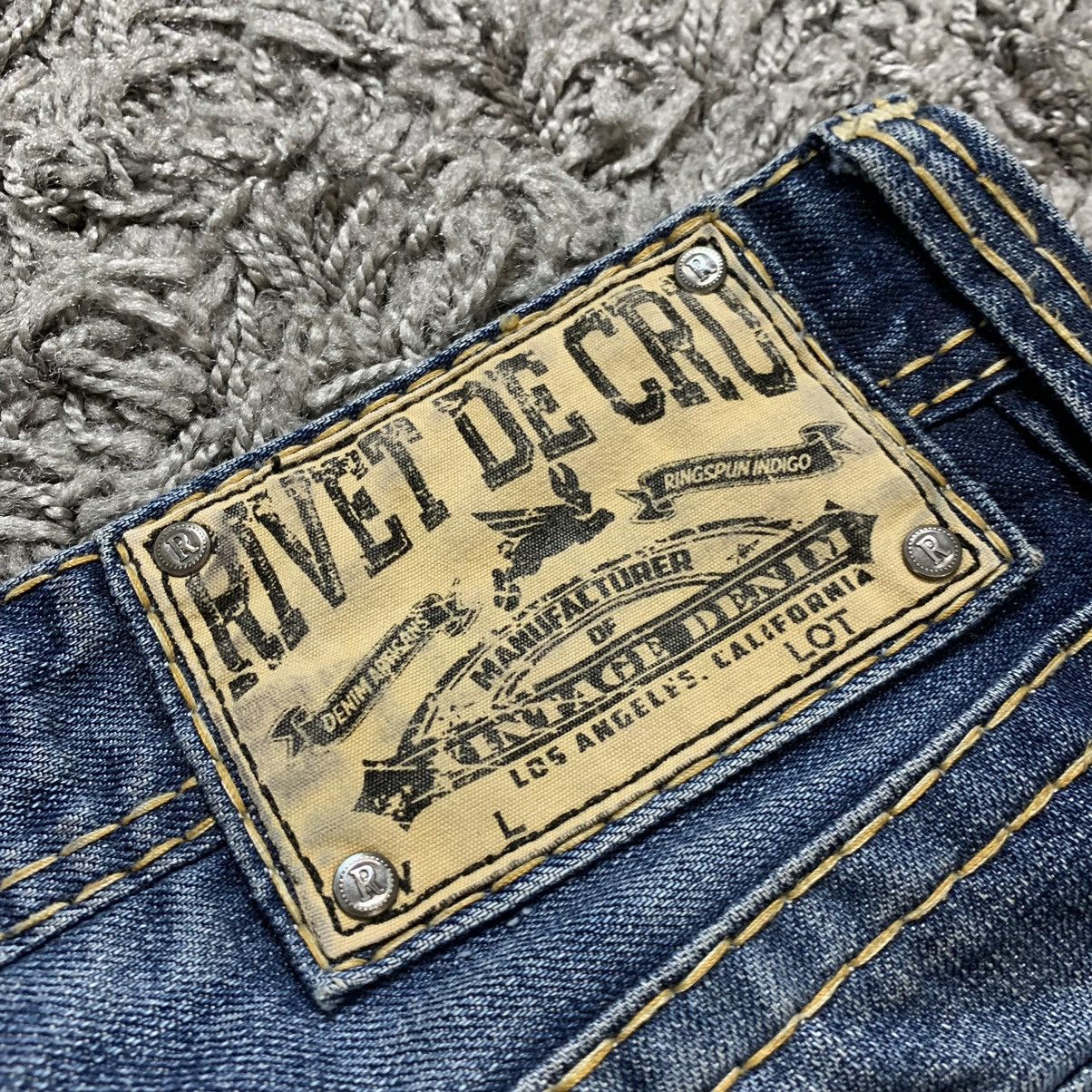 Denime River de cru jeans Mae Los Angeles California Premium Jeans Size US 32 / EU 48 - 4 Thumbnail