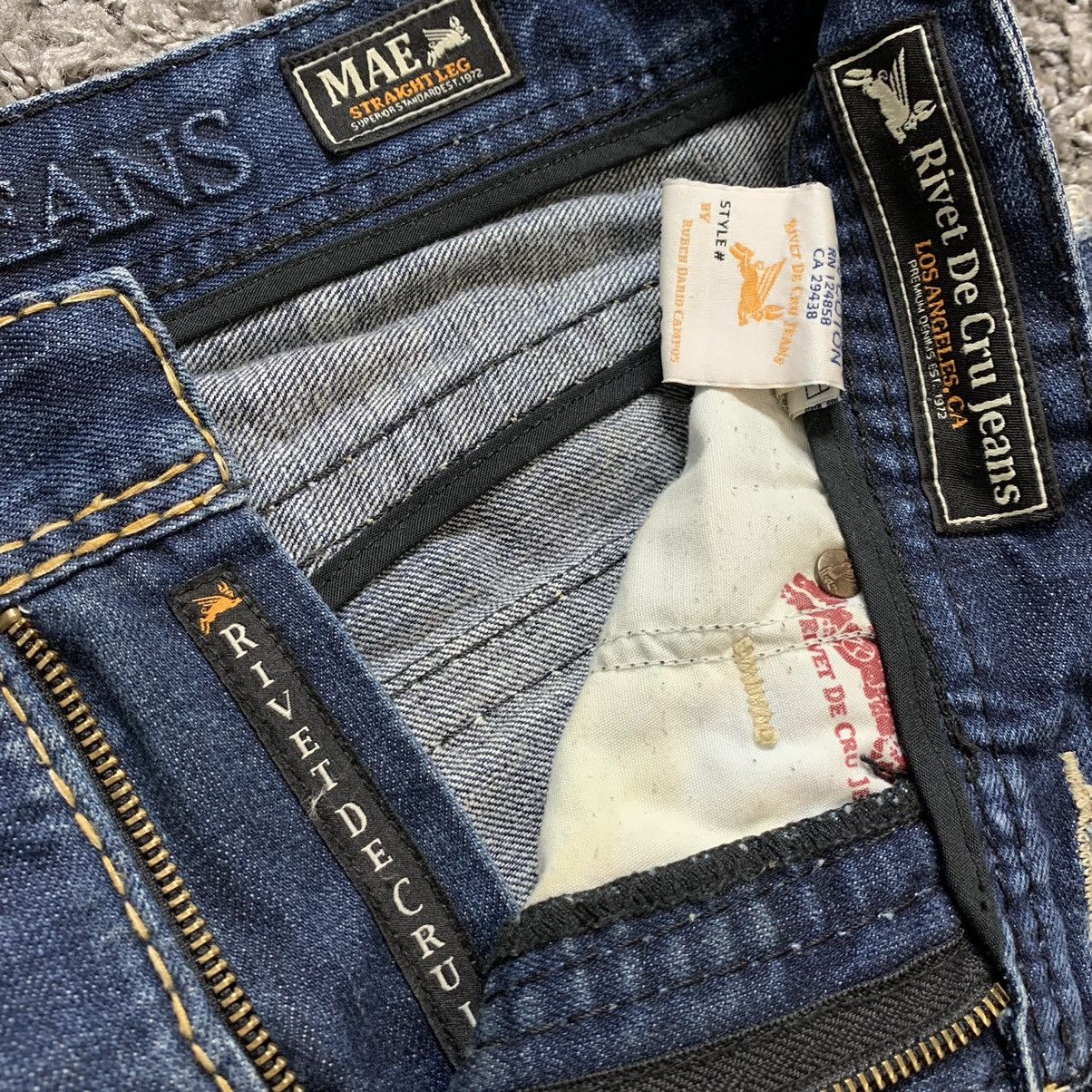 Denime River de cru jeans Mae Los Angeles California Premium Jeans Size US 32 / EU 48 - 12 Thumbnail