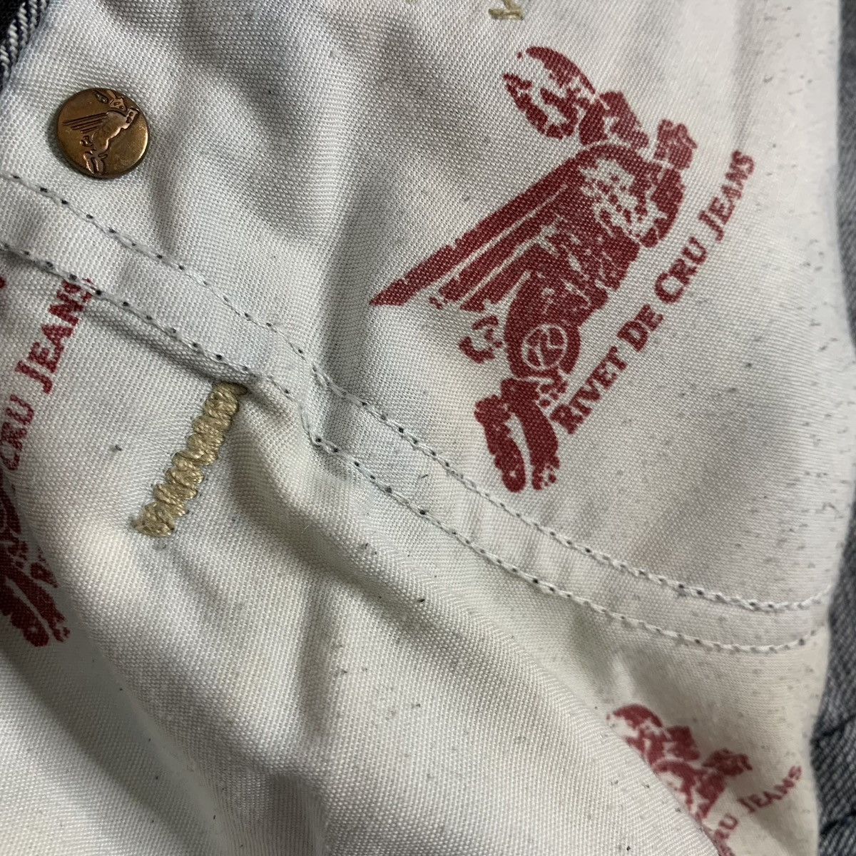 Denime River de cru jeans Mae Los Angeles California Premium Jeans Size US 32 / EU 48 - 15 Thumbnail