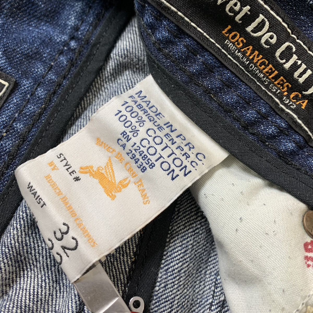 Denime River de cru jeans Mae Los Angeles California Premium Jeans Size US 32 / EU 48 - 13 Thumbnail