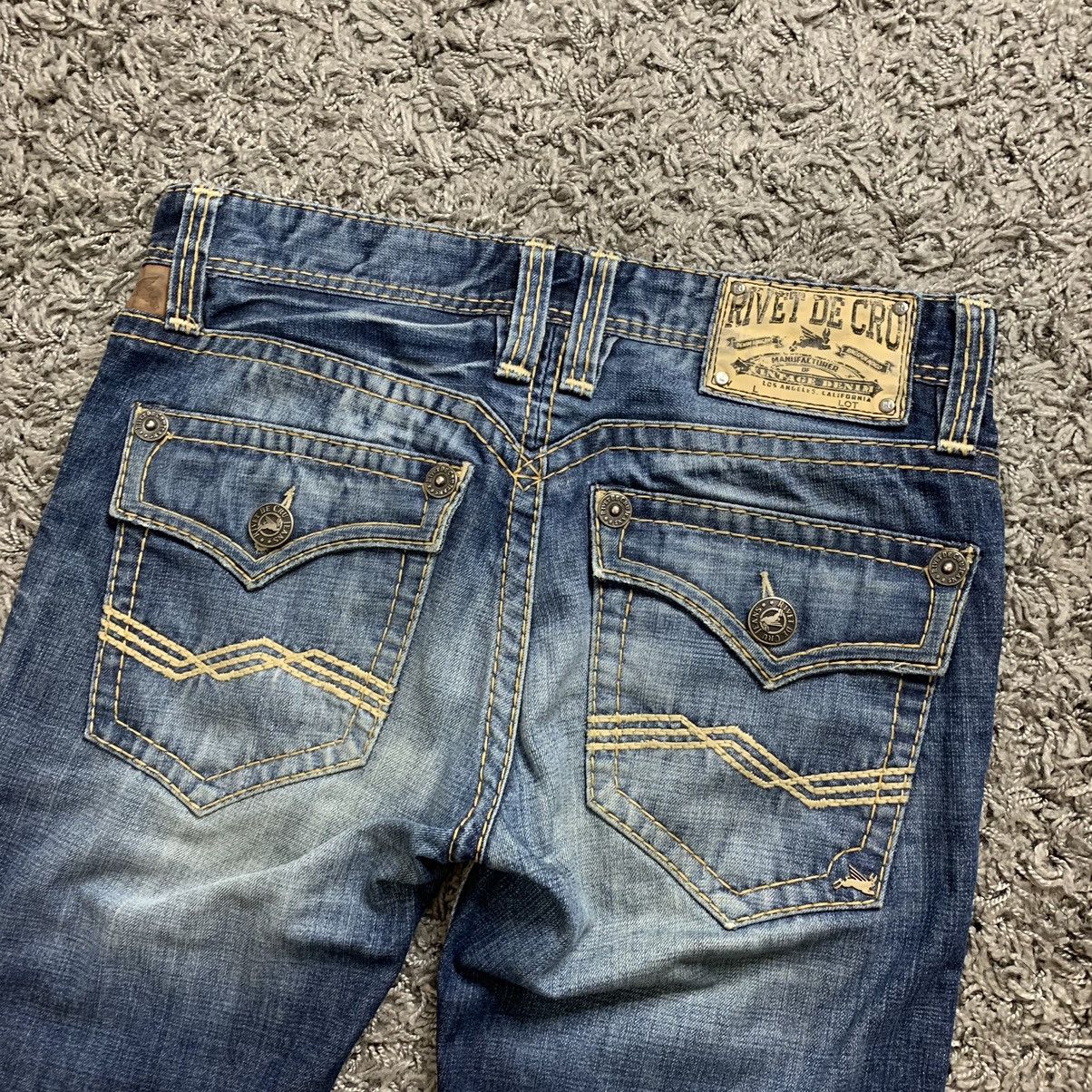 Denime River de cru jeans Mae Los Angeles California Premium Jeans Size US 32 / EU 48 - 2 Thumbnail