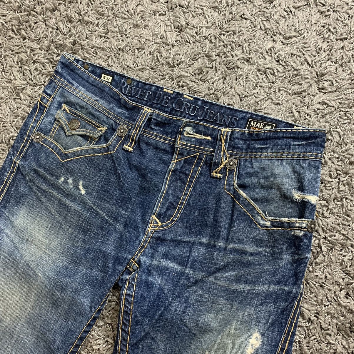 Denime River de cru jeans Mae Los Angeles California Premium Jeans Size US 32 / EU 48 - 8 Thumbnail