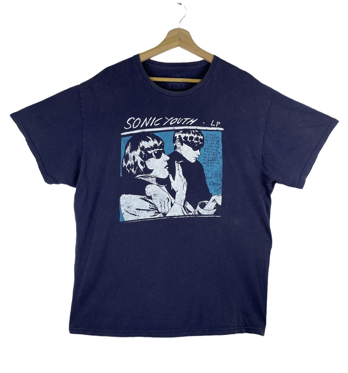 Vintage Vintage Y2K Sonic Youth Band Promo Tee T Shirt Grailed