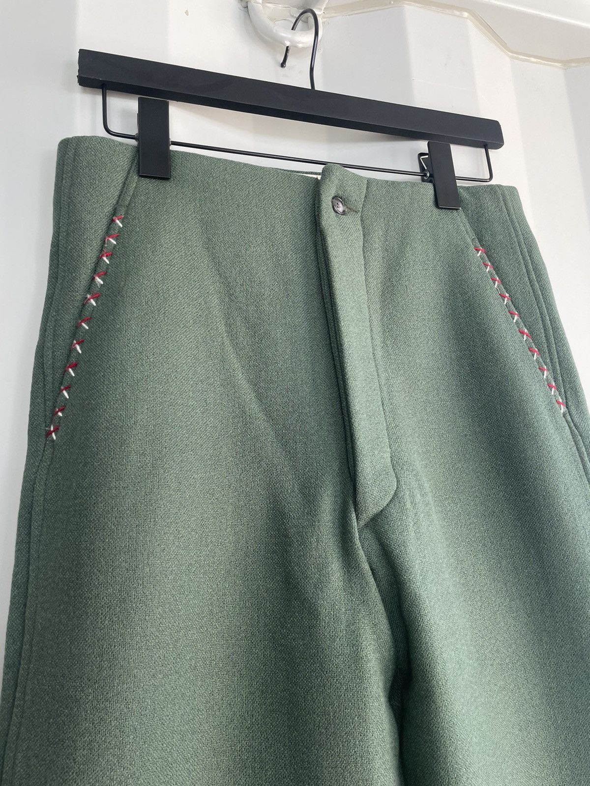 Bode Contrast Stitch Trousers Size US 29 - 3 Thumbnail