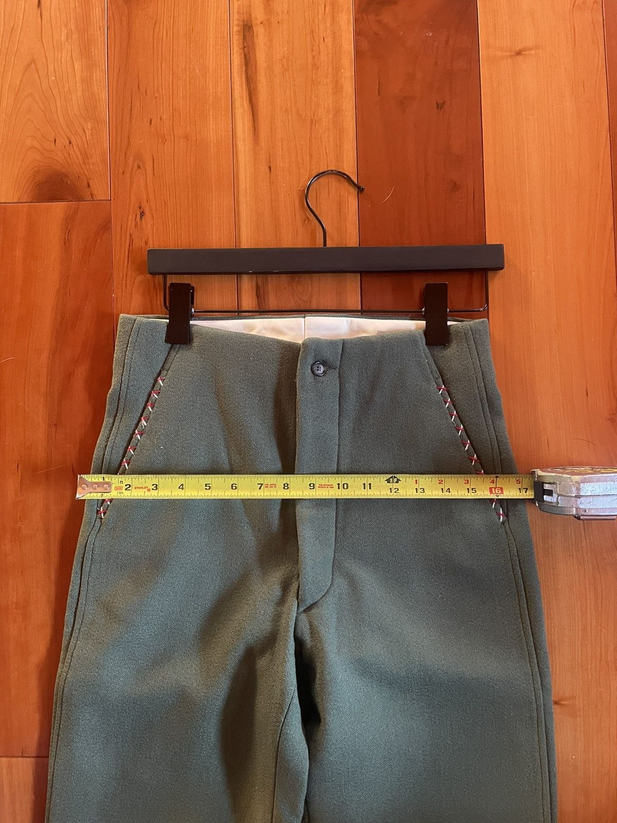 Bode Contrast Stitch Trousers Size US 29 - 9 Thumbnail