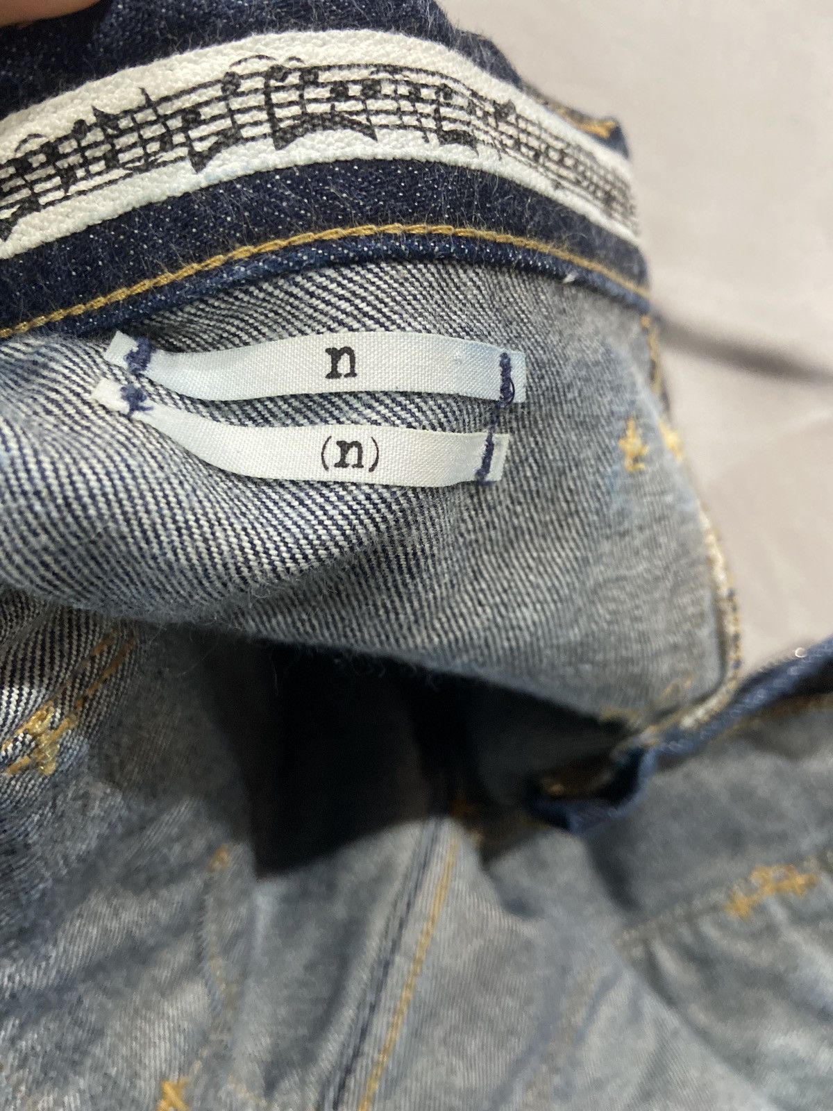 Japanese Brand × Number (N)ine Cropped hem Number (N)ine jeans Size US 29 - 4 Thumbnail