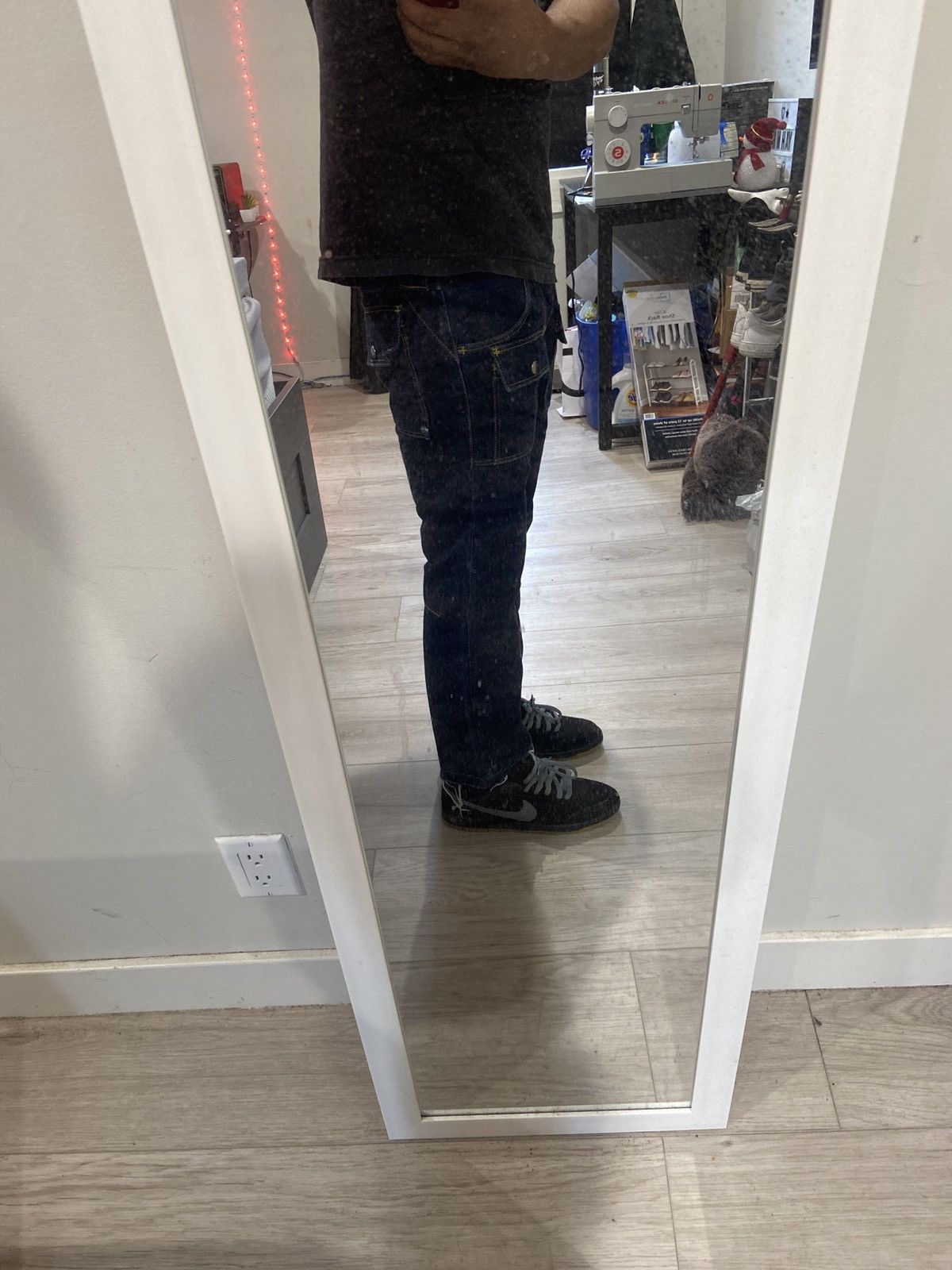 Japanese Brand × Number (N)ine Cropped hem Number (N)ine jeans Size US 29 - 7 Thumbnail