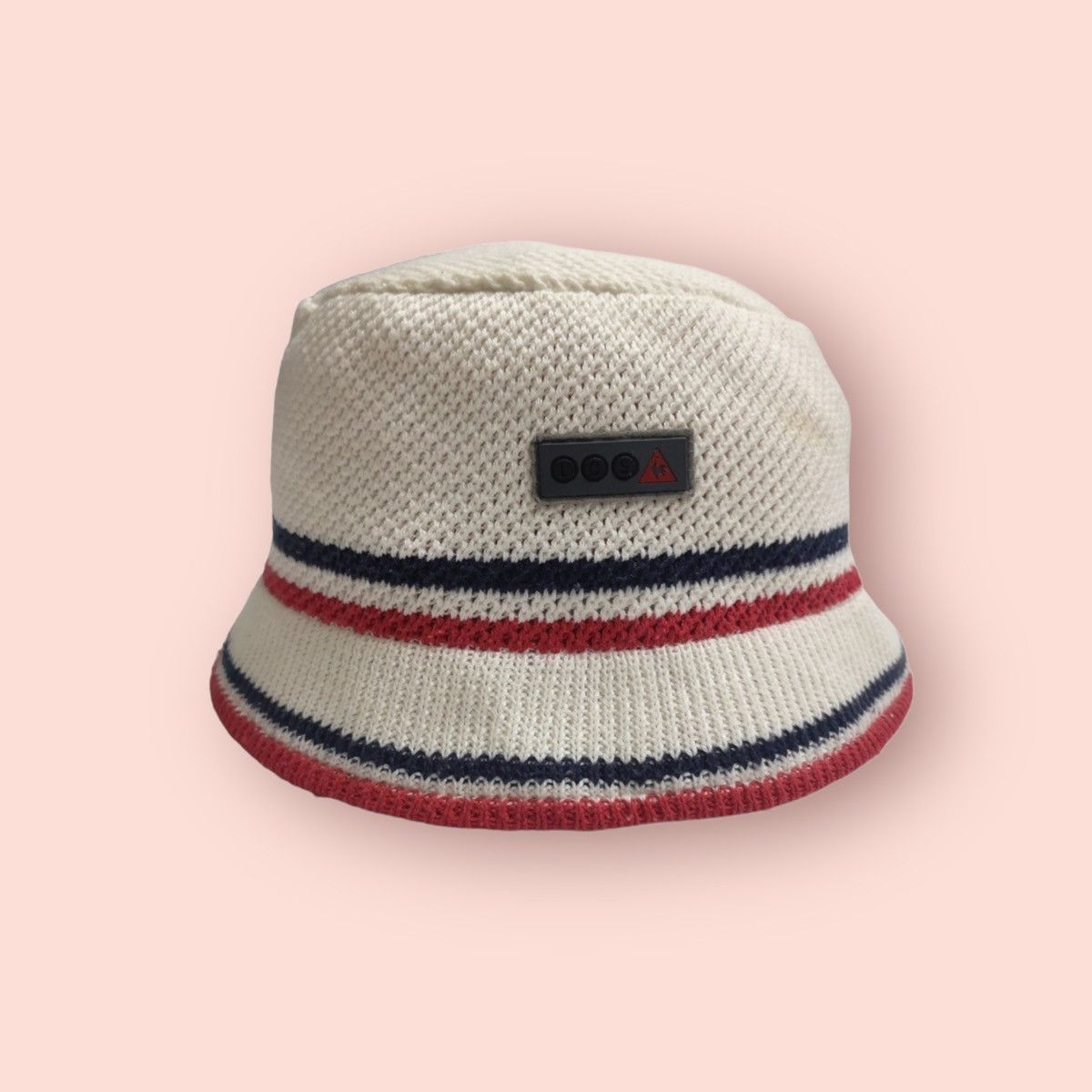 Edition Japan × Le Coq Sportif × Vintage RARE LE COQ SPORTIF VINTAGE KNITTED BUCKET HAT JAPAN Size ONE SIZE - 11 Thumbnail