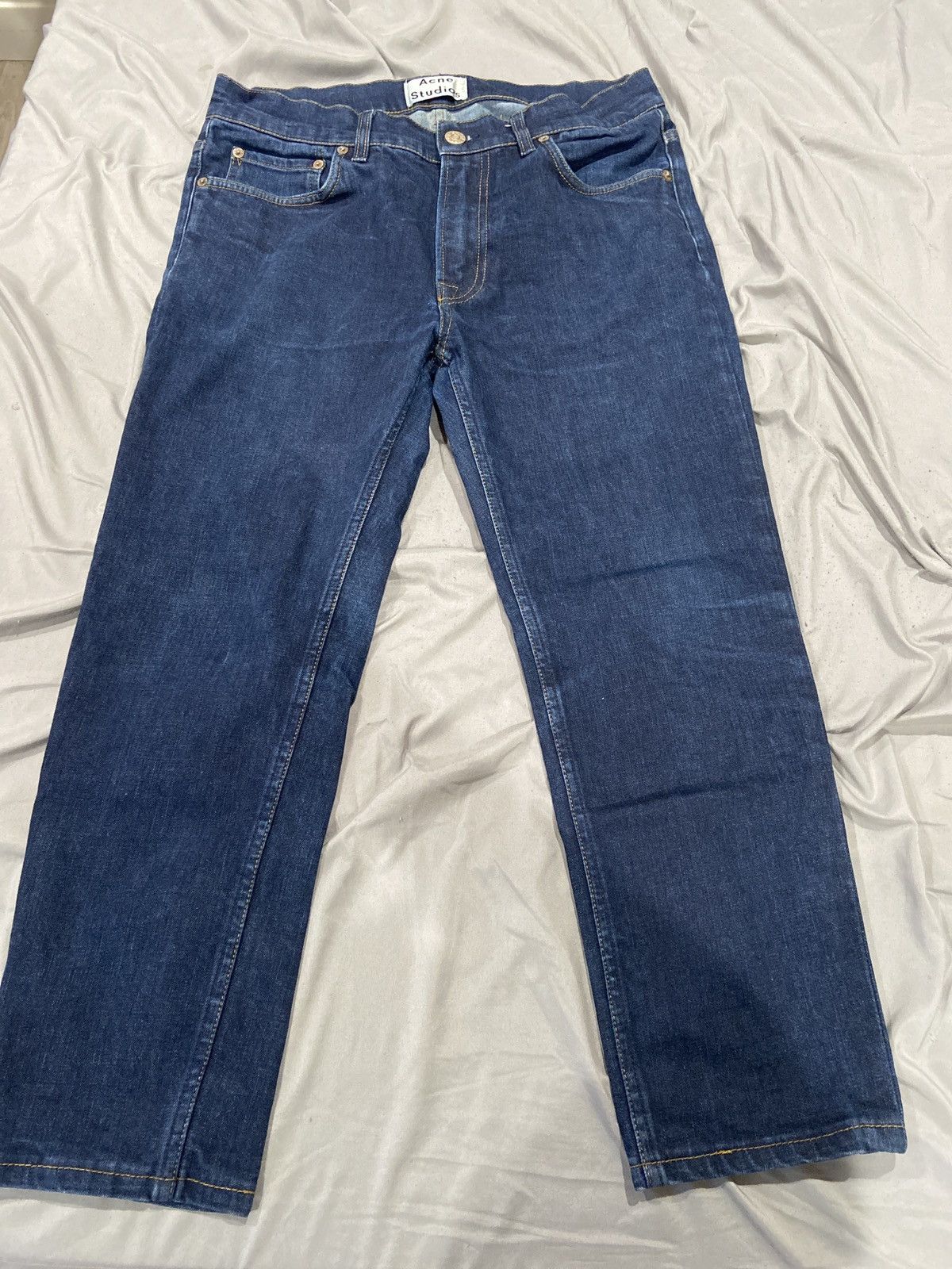 Acne Studios Acne Studios ACE RAW GOTHIC Jeans Size US 33 - 1 Thumbnail
