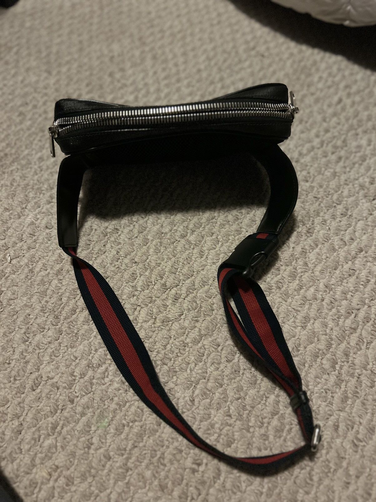 Gucci Gucci Black GG Tiger Print Belt Bag Size ONE SIZE - 3 Thumbnail