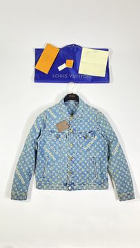 Louis vuitton supreme hot sale denim jacket