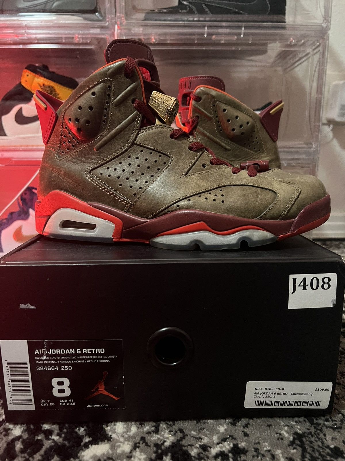 Air jordan 6 retro cigar shop
