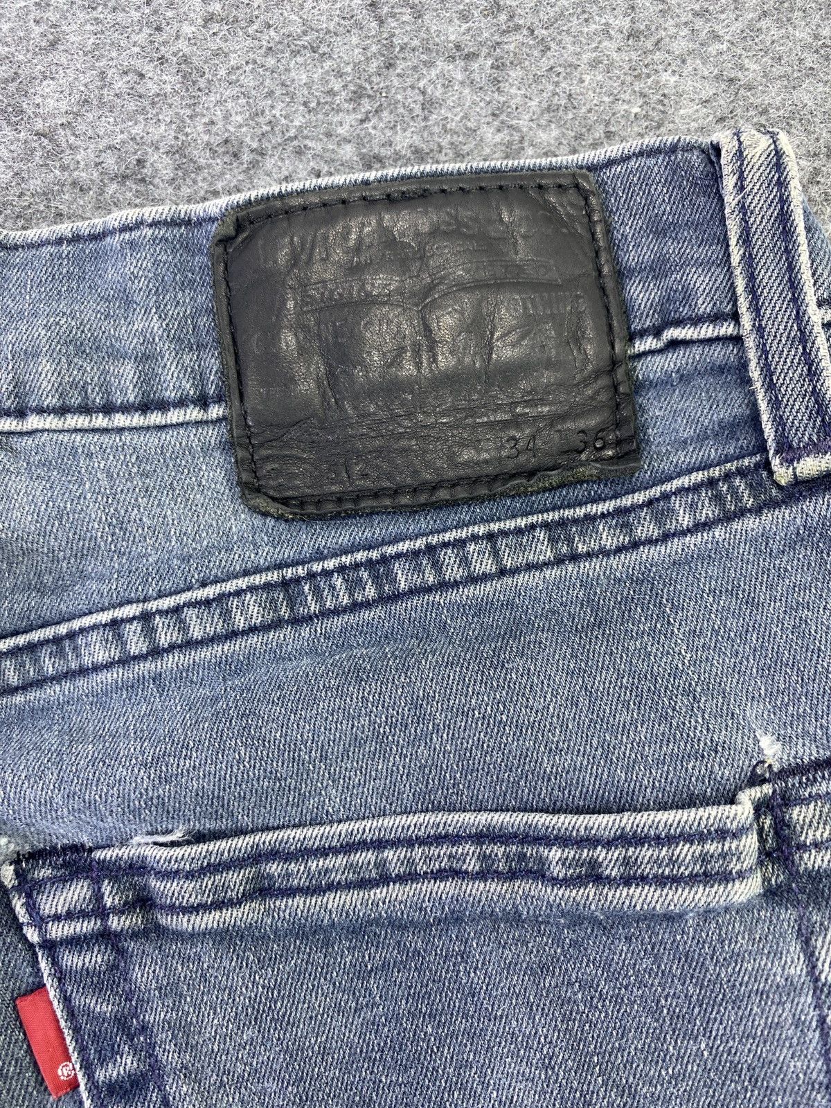 Levi's Vintage Rare Levi's 512 Slim Fit Zip Jeans- J641 Size US 32 / EU 48 - 8 Thumbnail