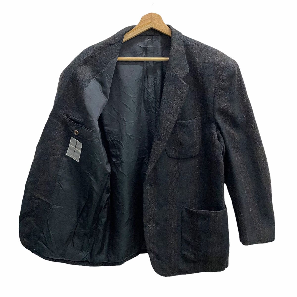 Issey Miyake × Japanese Brand 💥 80s ISSEY MIYAKE MEN BUTTON JACKET COAT Size US L / EU 52-54 / 3 - 2 Thumbnail