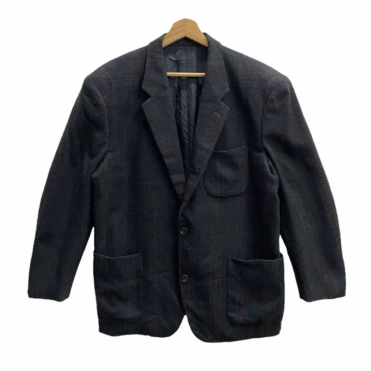 Issey Miyake × Japanese Brand 💥 80s ISSEY MIYAKE MEN BUTTON JACKET COAT Size US L / EU 52-54 / 3 - 1 Thumbnail
