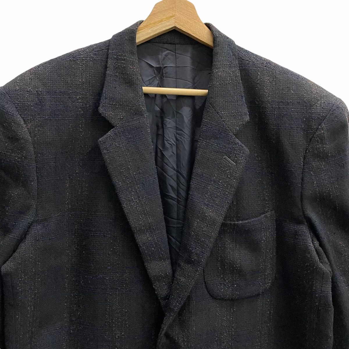 Issey Miyake × Japanese Brand 💥 80s ISSEY MIYAKE MEN BUTTON JACKET COAT Size US L / EU 52-54 / 3 - 5 Thumbnail