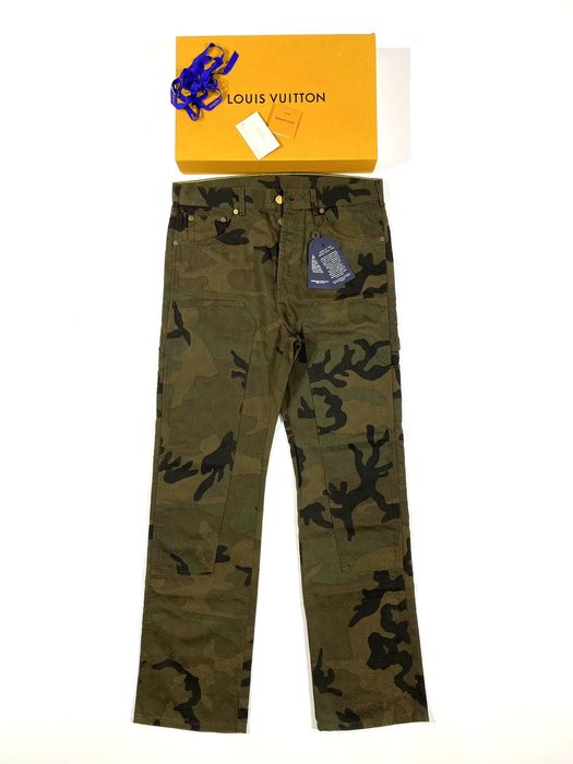 Supreme Louis Vuitton x Supreme Camo Denim Pants