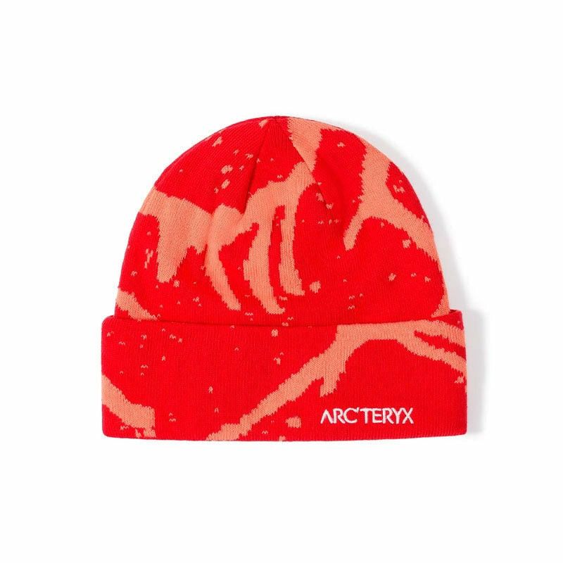 image of Arcteryx Arc'teryx Grotto Toque Logo Beanie Ephemera in Red, Men's