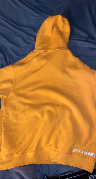 Nike Orange Nike Not A Sample Hoodie Grailed