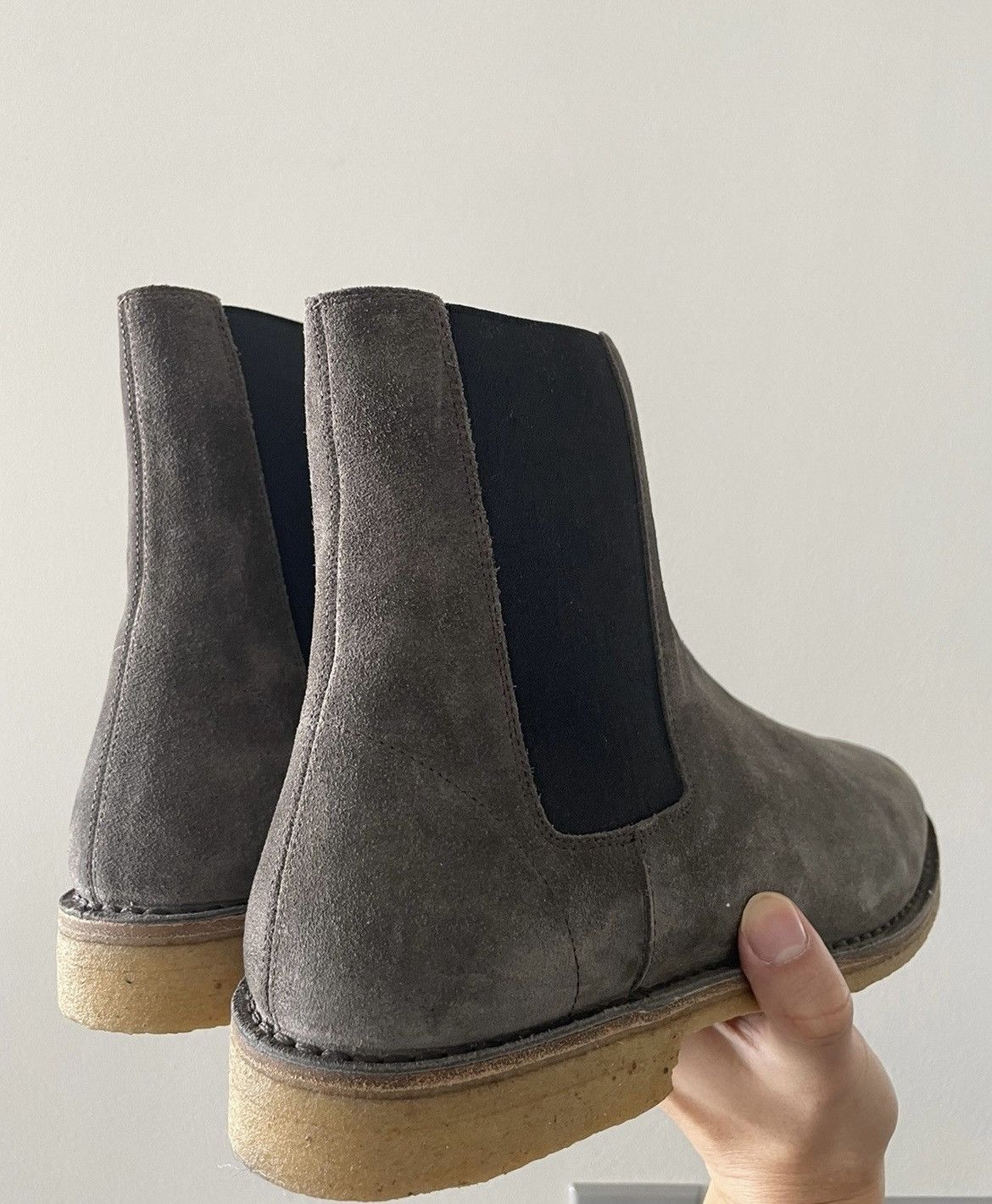 Hedi Slimane × Saint Laurent Paris × Yves Saint Laurent Brand NEW Runway Suede Leather Saint Laurent Boots Size US 10 / EU 43 - 11 Thumbnail