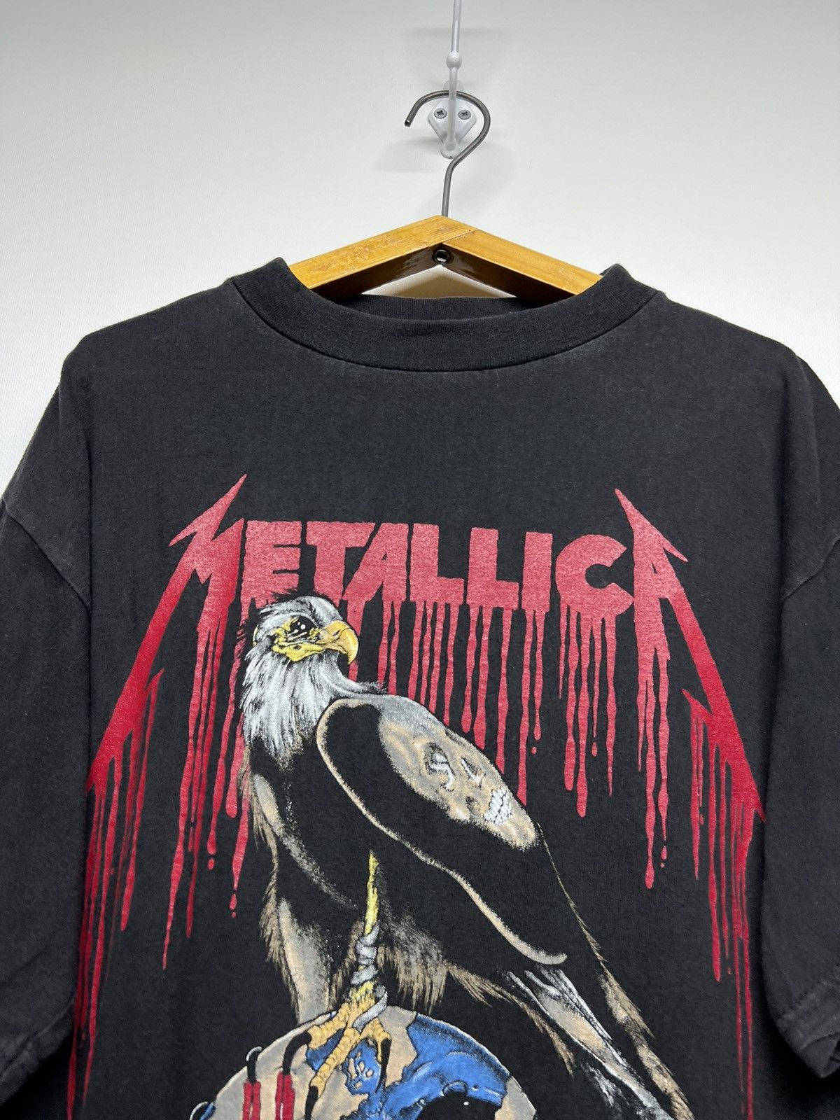 Vintage 1993-94 Tour Metallica No Where Else To Roam T-Shirt