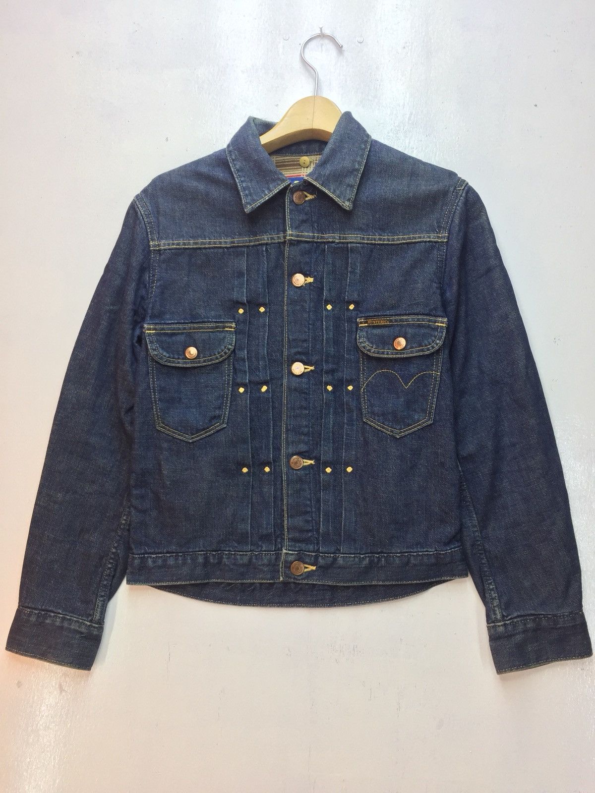 Hysteric Glamour Hysteric Glamour Trucker Jacket Size US S / EU 44-46 / 1 - 1 Thumbnail