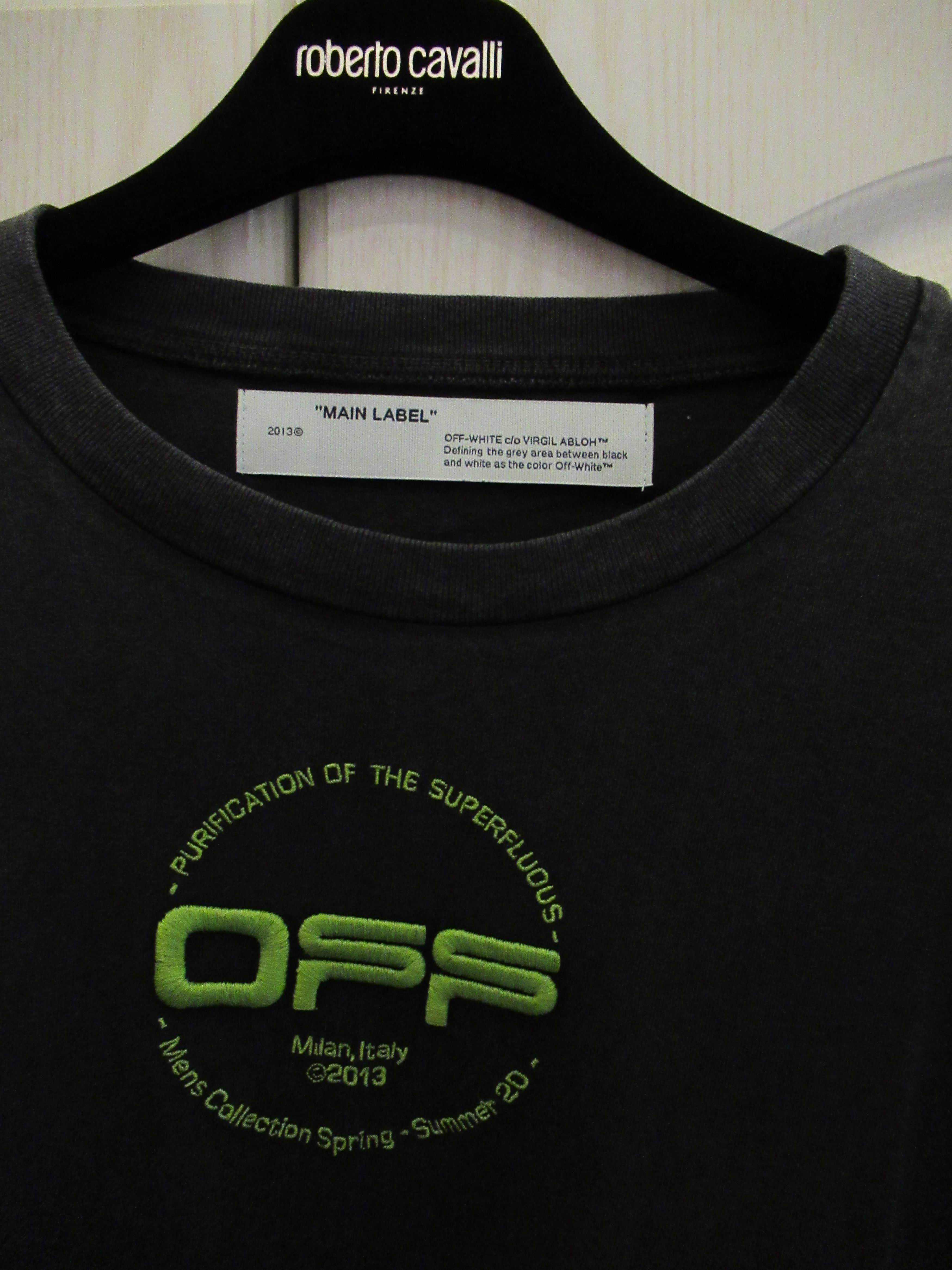 Off-White Off White Faded Hand Green Medium Virgil Black New Size US M / EU 48-50 / 2 - 3 Thumbnail