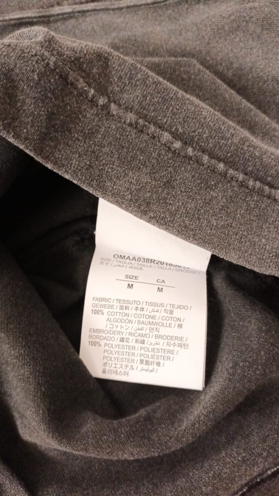 Off-White Off White Faded Hand Green Medium Virgil Black New Size US M / EU 48-50 / 2 - 5 Thumbnail