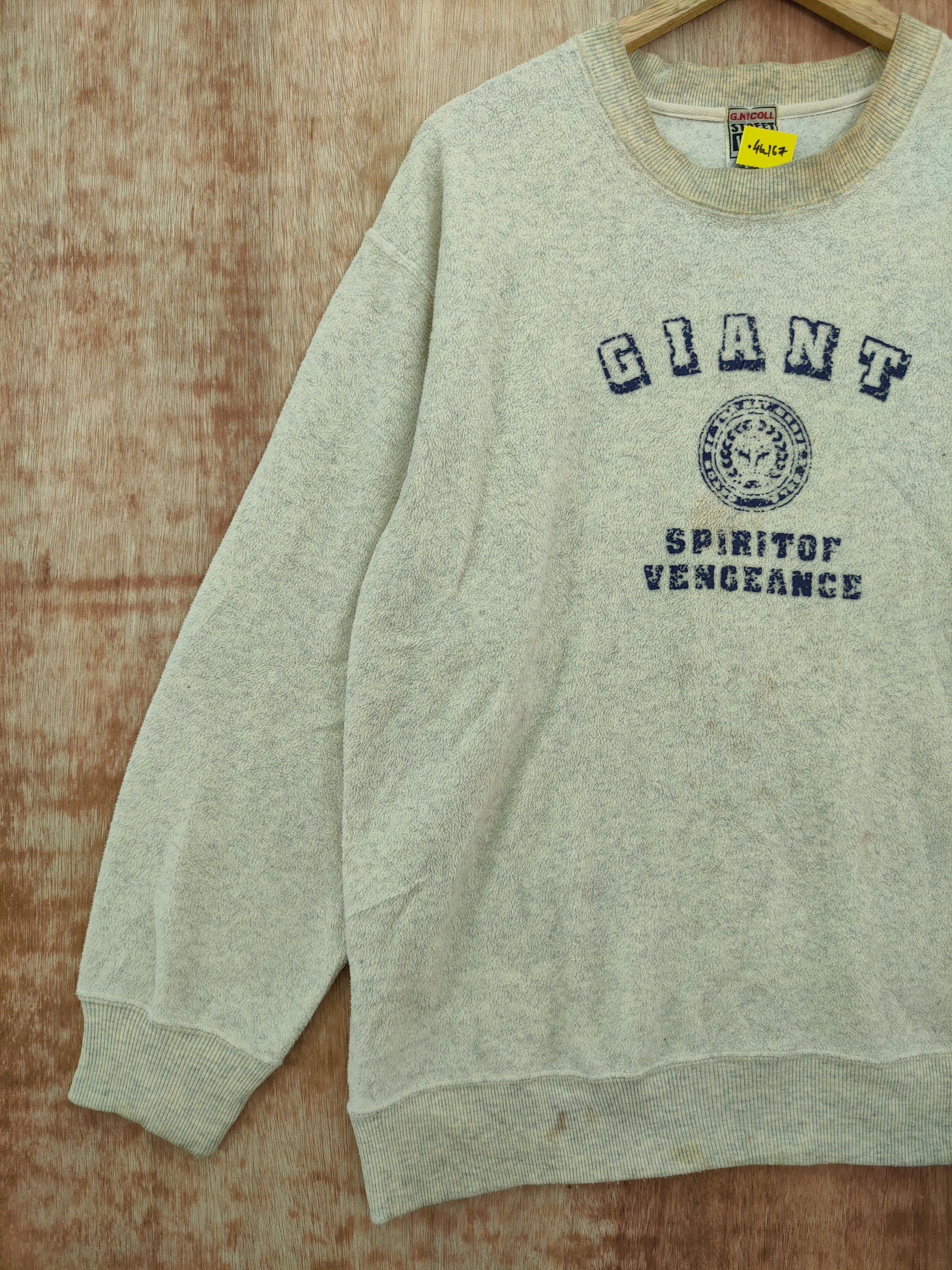 Japanese Brand DL G Nicoll Streetwear fleece sweatshirt vintage #46-167 Size US L / EU 52-54 / 3 - 2 Thumbnail