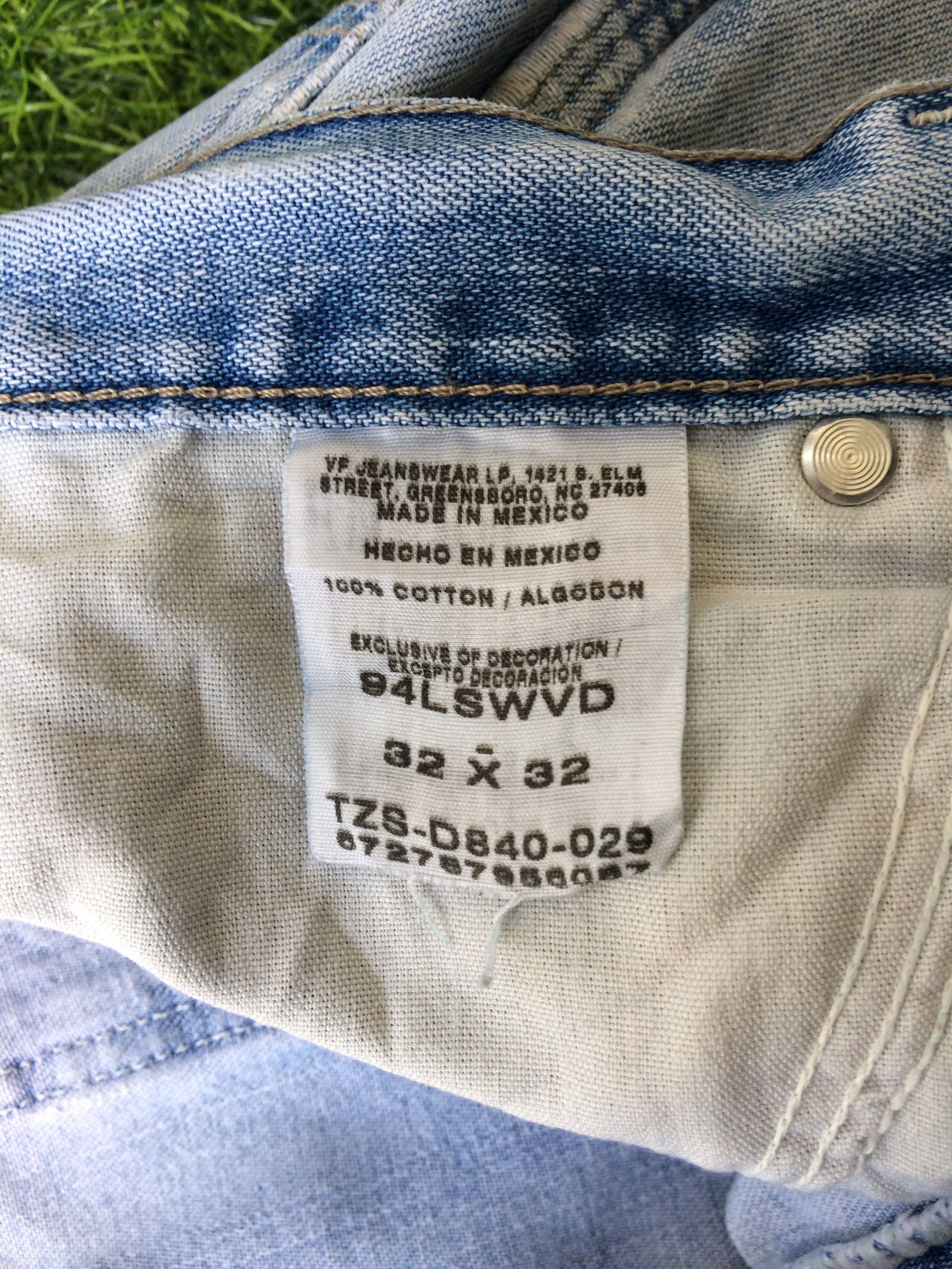 Japanese Brand Ripped Light Wash Carpenter Workwear Pants #B-812 Size US 34 / EU 50 - 13 Thumbnail