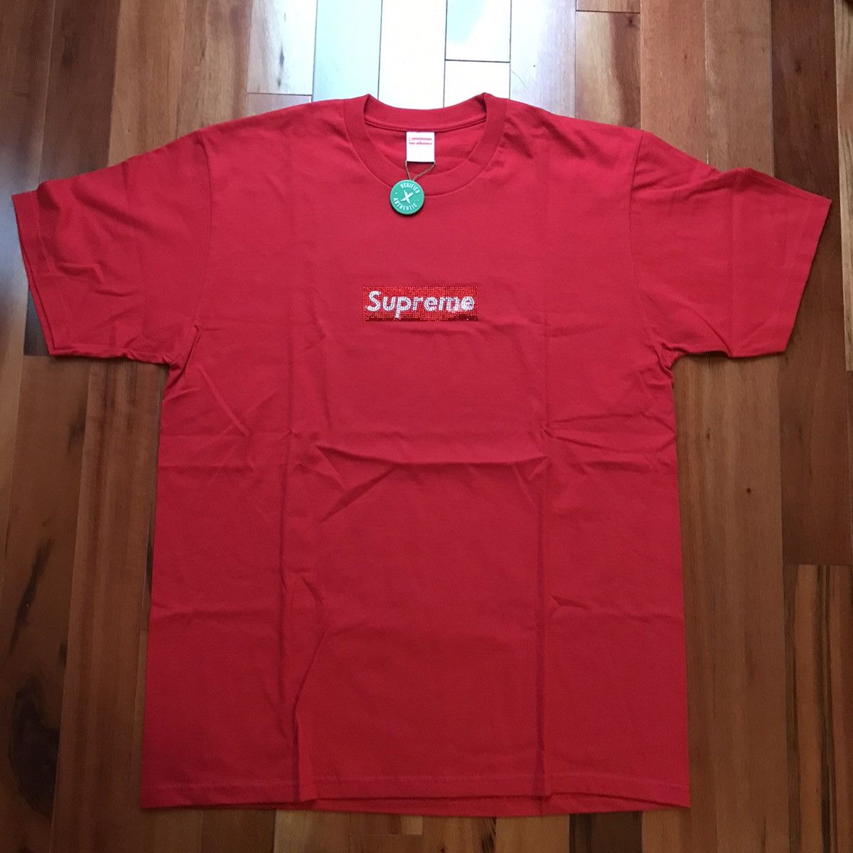 Supreme Supreme Swarovski Box Logo Size US L / EU 52-54 / 3 - 1 Thumbnail