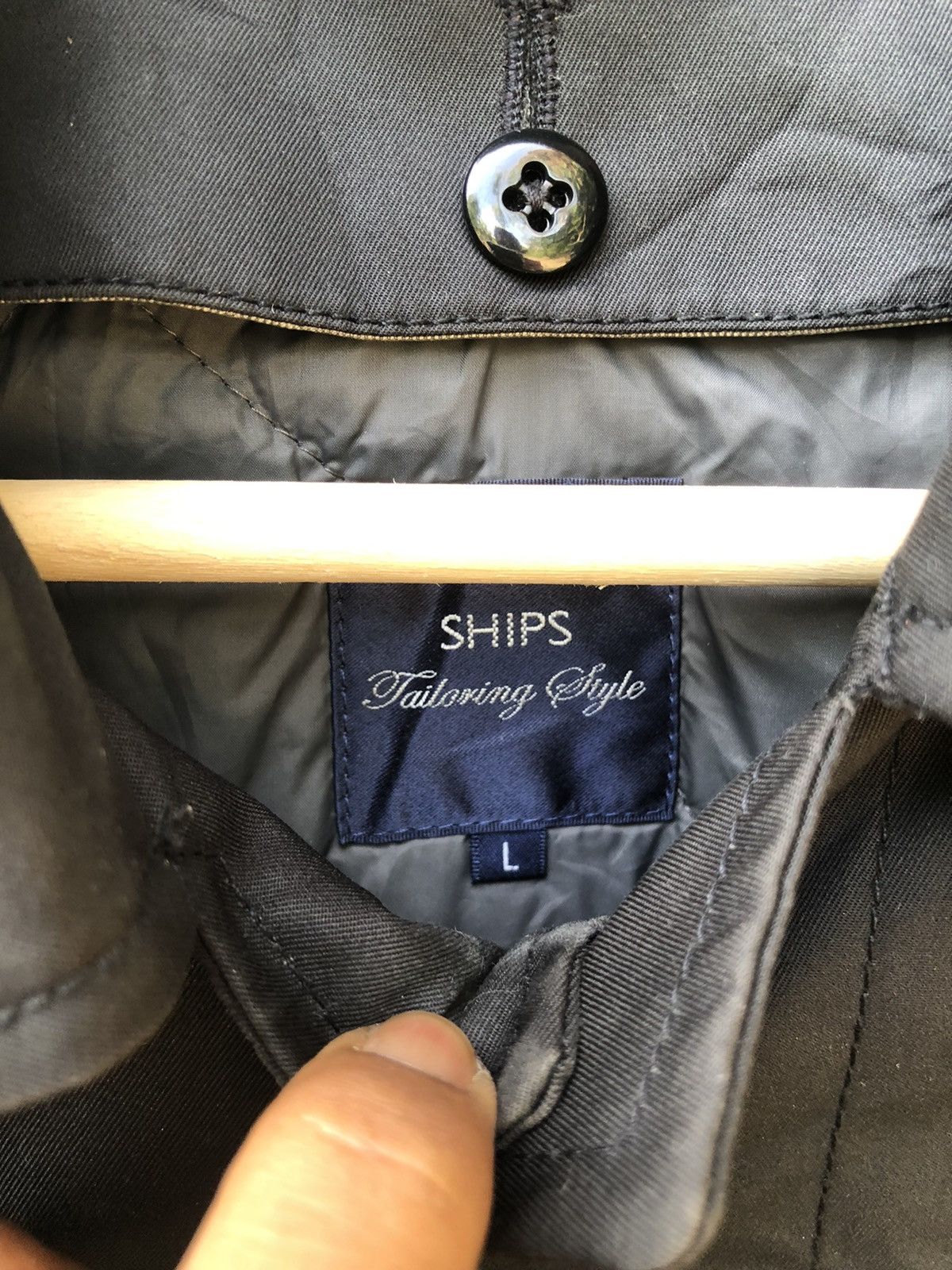 HRMTG Japanese Brand Ship Trench Coat Jacket Size US L / EU 52-54 / 3 - 4 Thumbnail