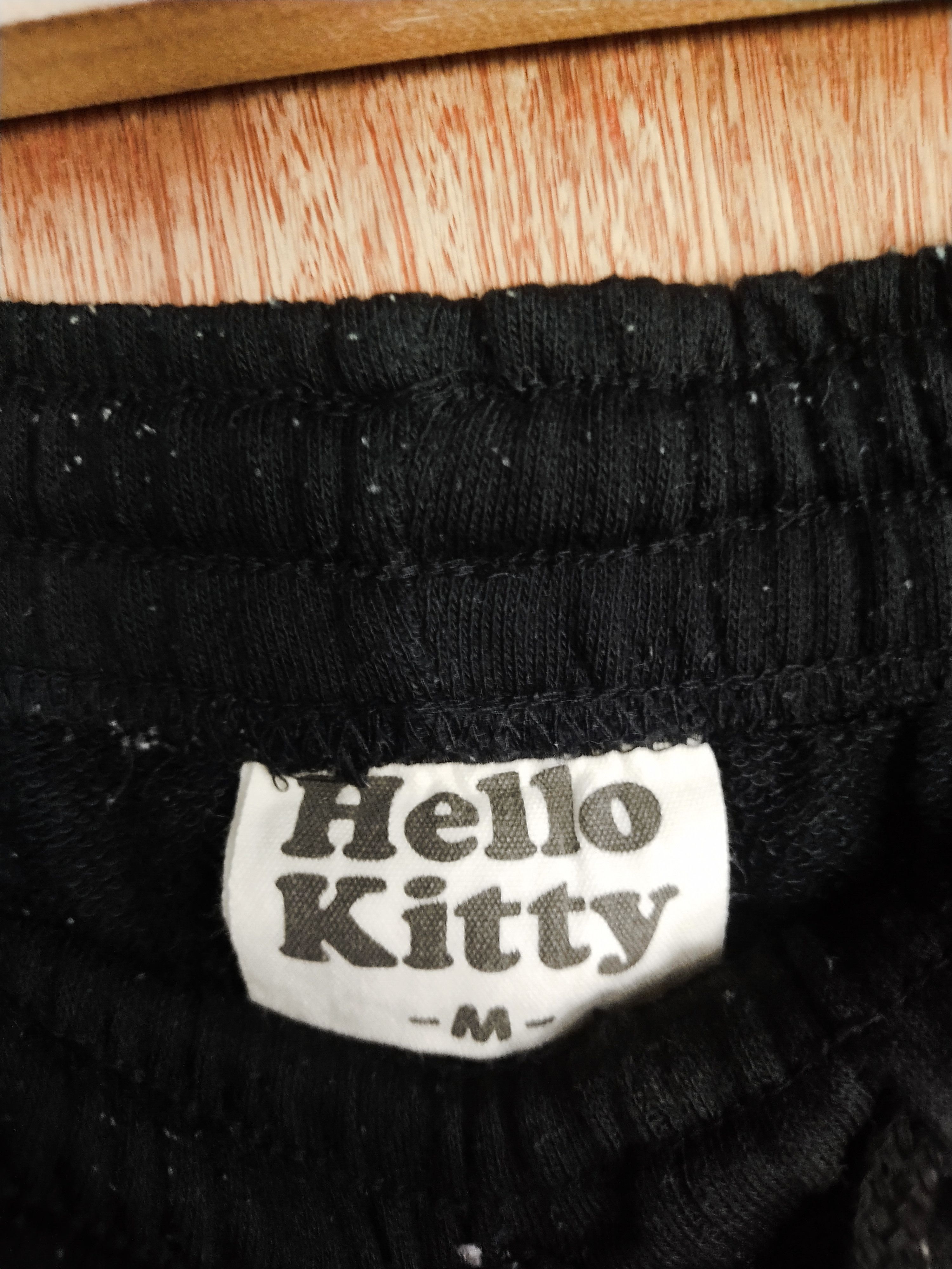 Cartoon Network DL Hello Kitty black jogger sweatpants #S119 Size 28" / US 6 / IT 42 - 5 Thumbnail
