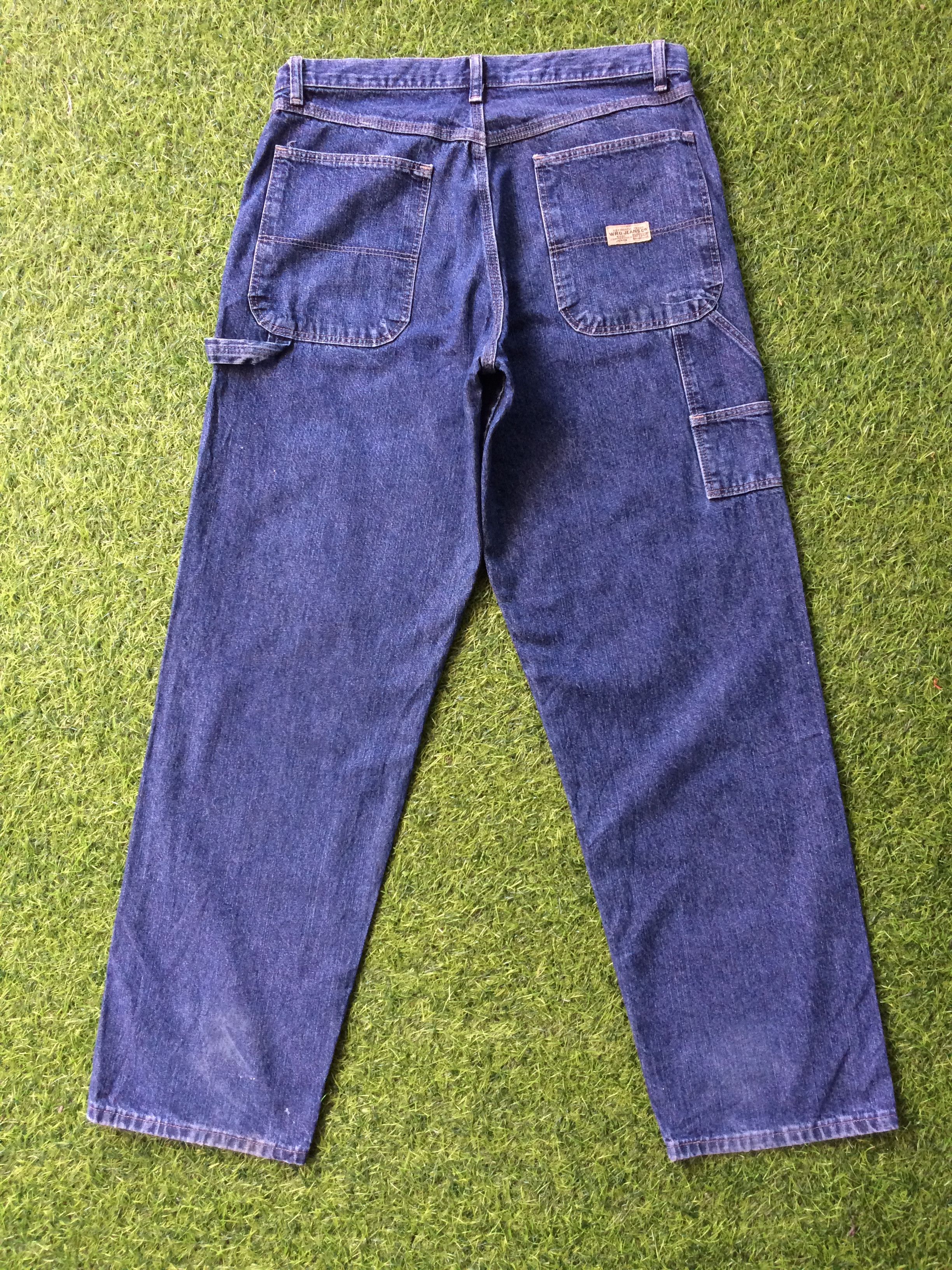 Other Wrangler Carpenter Workwear Denim Pants Painter Jeans #B-587 Size US 31 - 4 Thumbnail