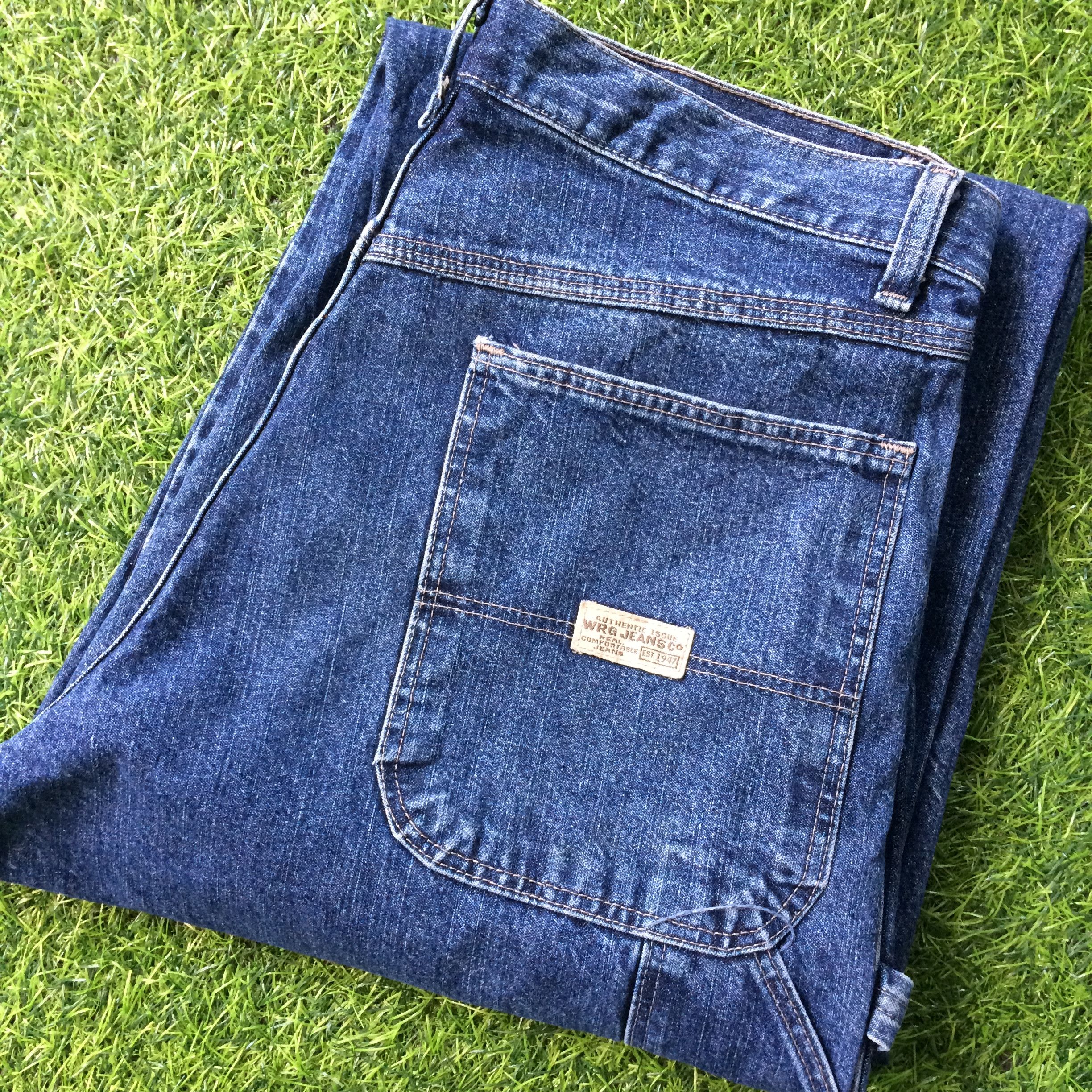 Other Wrangler Carpenter Workwear Denim Pants Painter Jeans #B-587 Size US 31 - 8 Thumbnail