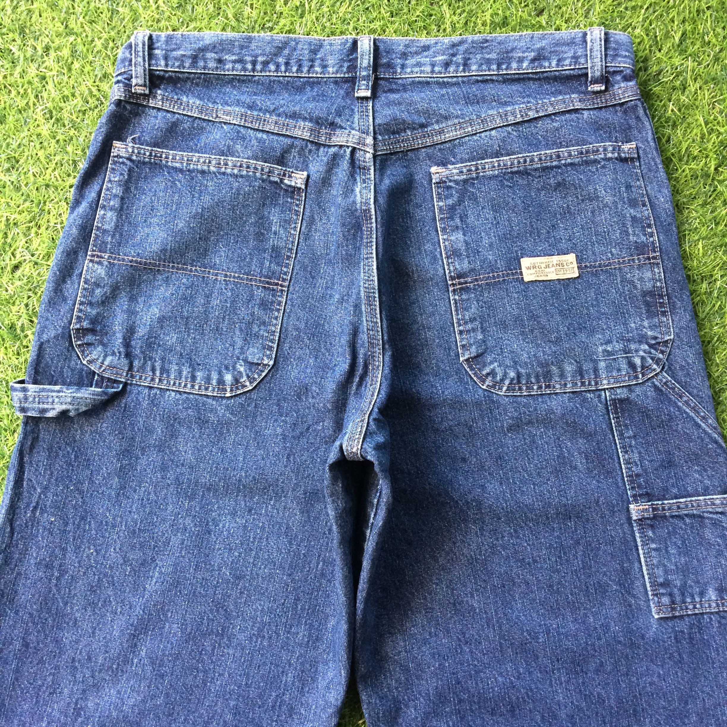 Other Wrangler Carpenter Workwear Denim Pants Painter Jeans #B-587 Size US 31 - 1 Thumbnail