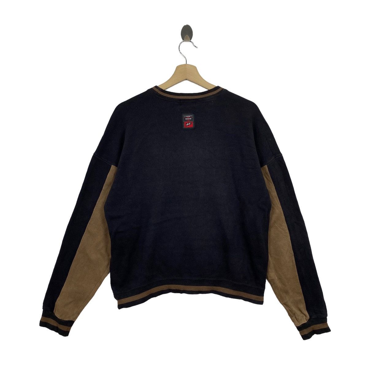 Mizuno MIZUNO ZOID Golf Japane Brand Colour Block Brown Sweatshirt Size US M / EU 48-50 / 2 - 8 Thumbnail