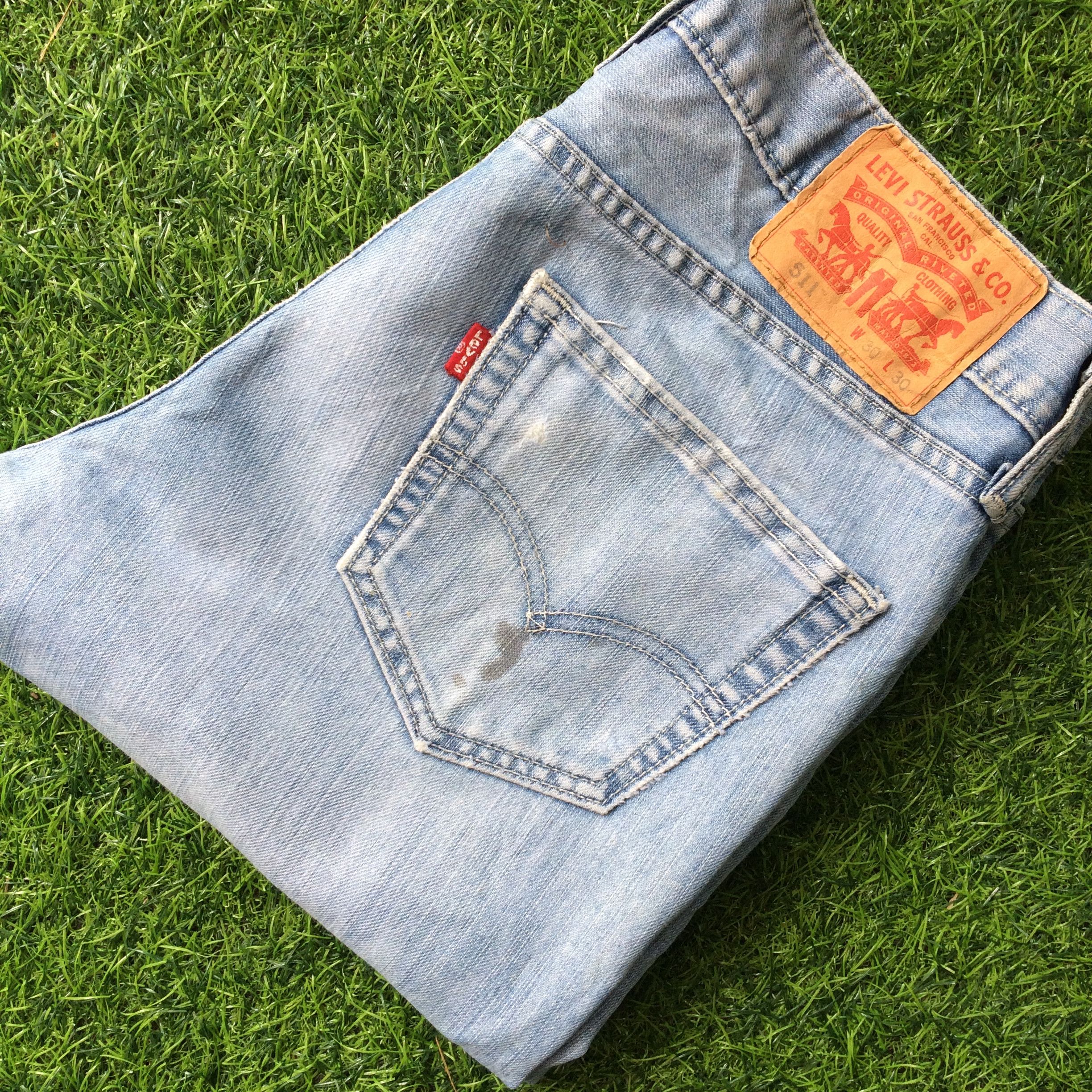 Levi's Levi's 511 Mid Waist Slim Fit Modern Jeans Light Wash #B-888 Size US 31 - 7 Thumbnail